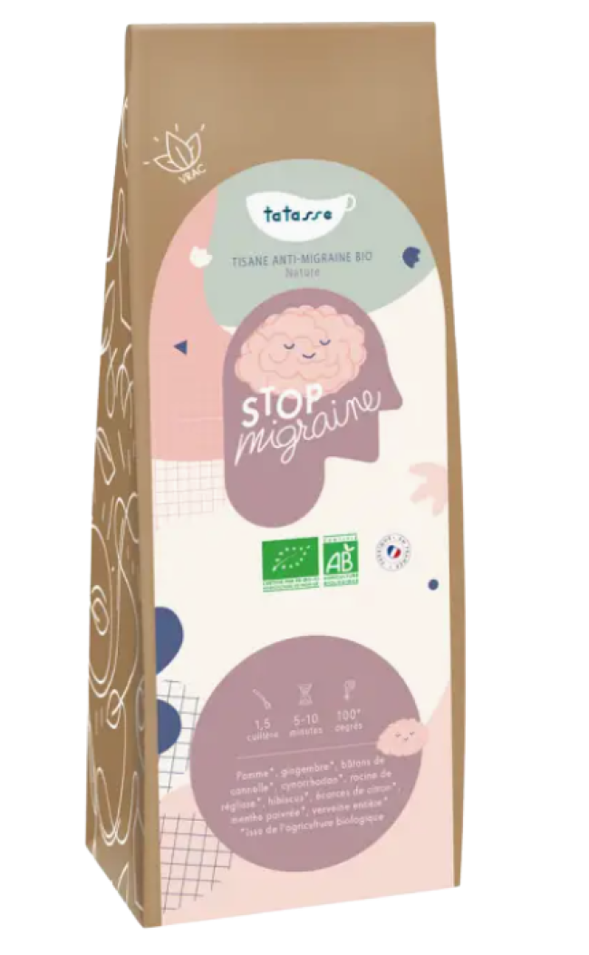 Stop Migraine - Tisane bien-être bio - 100g